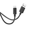 Kabel USB A do Micro USB Hoco 2,4A 1 m X88 czarny