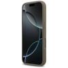GUESS futerał do IPHONE 17 Pro GUHCP17LSC4GSMW (Silicone W/ Big 4G Script) brązowy