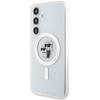 KARL LAGERFELD futerał do SAMSUNG S24 KLHMS24SHGKCNOT (MAGSAFE IML KC) transparentny