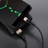 Kabel USB A do USB C Hoco 2A 1 m X26 czarno złoty