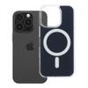 Etui na iPhone 16 PRO Clear Fusion Mag Cover zgodne z MagSafe granatowe