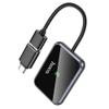 Bezprzewodowy adapter CarPlay Hoco USB A / USB C HU1 czarny