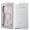 GUESS futerał do SAMSUNG S25 Ultra GUHMS25LHFGEREP (Magnetic IML Glitter Circle) różowy
