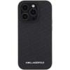 KARL LAGERFELD futerał do IPHONE 15 Pro Max KLHCP15XPQKPMK (Quilted Pattern) czarny