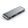 Adapter HUB 4w1 USB C Satechi Mobile Pro Hub ST-TCMPHM szary