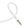 Kabel AUX Jack 3,5 mm do USB C Hoco 1 m UPA19 srebrny