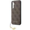 GUESS futerał do SAMSUNG A54 GUHCSA54GF4GBR (4G Charms Collection) brązowy