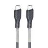 Kabel USB C do USB C Forcell F-Energy QC4.0 PD 5A 66W Carbon 1 m CB-02C czarny
