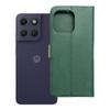 Etui z klapką na Motorola G17 Split Book zielono-złote