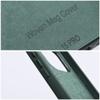 Futerał do iPhone 14 PRO MAX Woven Mag Cover zgodny z MagSafe zielony