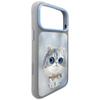 NIMMY futerał BIG EYED SILVER SHADED CAT do IPHONE 18 Pro/17 Pro szary