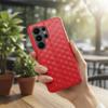 Etui z klapką na Motorola G57 POWER Cubic Book czerwone