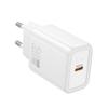 Ładowarka sieciowa do telefonu Hoco USB C QC PD 20W N60 biała