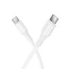 Kabel USB C do USB C Hoco 3A 60W 1 m X120 biały
