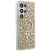 GUESS futerał do SAMSUNG S26 Ultra GUHMS26LHLEGTGLW (Magnetic IML Leopard Print Triangle) brązowy