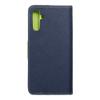 Kabura FANCY Book do SAMSUNG A13 5G / A04S granatowo limonkowy