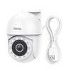 Kamera zewnętrzna Hoco 3MP Full HD Wi-Fi D2 biała