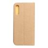 Etui z klapką na Samsung A50 Luna Book Gold złote