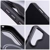 Etui na Samsung S26 PLUS Carbon Elite Mag Cover zgodny z MagSafe czarny