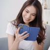 Etui z klapką na Motorola G17 POWER Smart Case Book granatowe