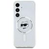 KARL LAGERFELD futerał do SAMSUNG S25 KLHMS25SHLSCHH (Magnetic IML Metal Choupette Head) biały