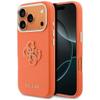 GUESS futerał do IPHONE 17 Pro Max GUHCP17X5PS4RGGO (PU FW Resin Logo) pomarańczowy