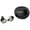 Sluchawki bezprzewodowe douszne OWS Guess Metalic Finish Electropated Parts Classic Logo czarne