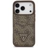GUESS futerał do IPHONE 17 Pro GUHCP17LP4TPW (4G Double Card Triangle) złoty