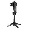 Live stand Hoco z magnetycznym oraz uniwersalnym mocowaniem z pilotem bezprzewodowym K27 PRO  czarny
