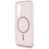 GUESS futerał do SAMSUNG S25 GUHMS25SHFGEREP (Magnetic IML Glitter Circle) różowy