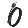 Kabel USB A do USB C Hoco 3A 1,2 m z LCD U146 czarny