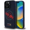 RED BULL futerał do IPHONE 16 Pro kompatybilny z MagSafe RBHMP16L24SIOLVR (Silicone ORBR20 Logo Red Lining) navy