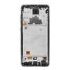 REWA wyświetlacz LCD do SAMSUNG A72 4G OLED czarny z ramka