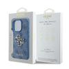 GUESS futerał do IPHONE 16 Pro GUHCP16L4GMGBL (4G PU Big Logo) niebieski