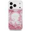 GUESS futerał do IPHONE 17 Pro kompatybilny z MagSafe GUHMP17LRGRGEP (Resin Bottom Glitter) różowy