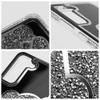 Etui na Samsung S25 FE / S26 FE Teddy Bear srebrne