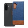 Etui z klapką na Samsung A36 5G Jeans Book niebieskie