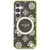GUESS futerał do SAMSUNG S25 GUHMS25SH4PYEEW (Magnetic IML Peony on 4G Background) brązowy