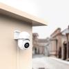 Kamera zewnętrzna Hoco 3MP Full HD Wi-Fi D2 biała