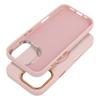 Futerał do iPhone 13 Frame Mag Cover zgodny z MagSafe pudrowy róż