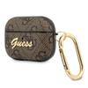 GUESS futerał do APPLE AirPods Pro GUAP4GSMW (4G Script Metal Collection) brązowy