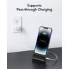Powerbank Veger PlugOn (W0558P) PD QC3.0 2,4A 20W 5000 mAh z wbudowanym złączem Lightning czarny 0INT
