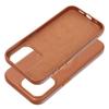 ROAR futerał LEATHER MAG kompatybilny z MagSafe do IPHONE 15 Pro Brązowy