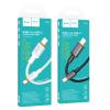 Kabel USB C do USB C Hoco 3A 60W 1 m X128 Benefit czarny