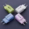 Ładowarka sieciowa do telefonu Forcell F-Energy GaN III Crystal Color USB C + USB A QC4.0 PD 33W + kabel USB C do USB C VT-41 niebieska 0INT
