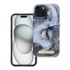 Etui na iPhone 15 Forcell F-Protect Mirage zgodny z MagSafe marble mist