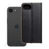 Etui z klapką na iPhone 16e (SE 4 2025) Luna Book Gold czarne