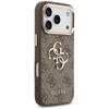GUESS futerał do IPHONE 18 Pro Max / 17 Pro Max GUE005488 (PU W/ Big 4G Classic Logo) brązowy złoty