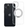 Etui na iPhone 13 Frame Circle Stand zgodne z MagSafe transparentne