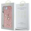 GUESS futerał do IPHONE 16e (SE 4 2025) GUHCPSE4HG4SGP (Fixed Glitter Big 4G) różowy